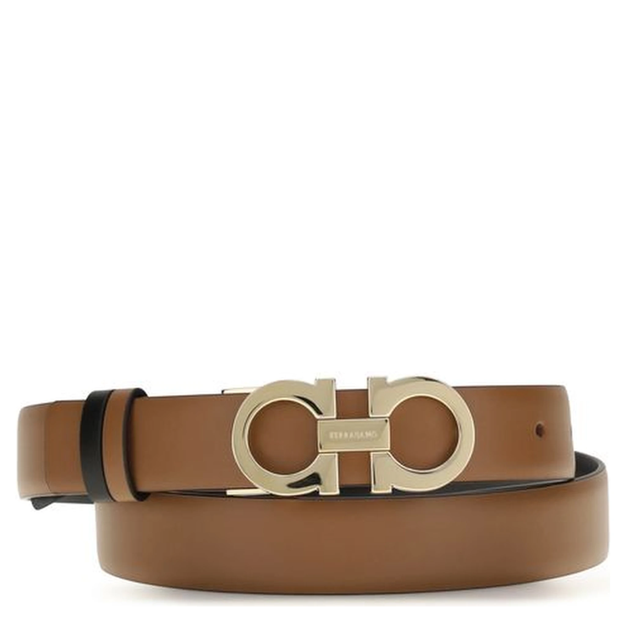 Brown Calf Leather Bos Taurus Regular Belt