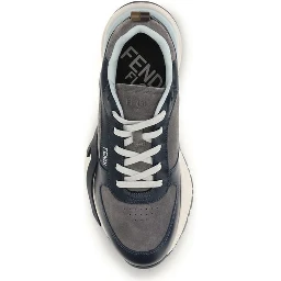 Multicolor Calf Leather Bos Taurus Athletic Sneakers