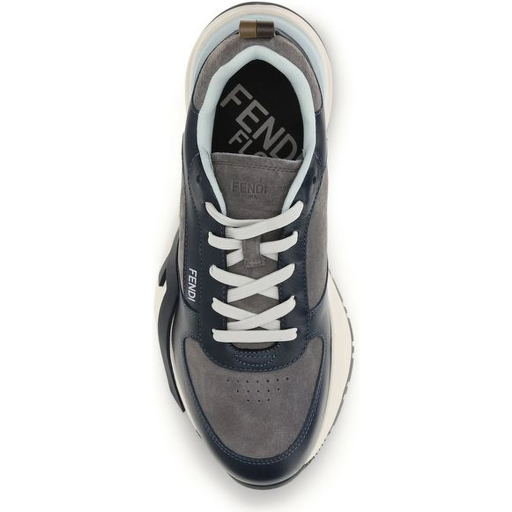 Multicolor Calf Leather Bos Taurus Athletic Sneakers