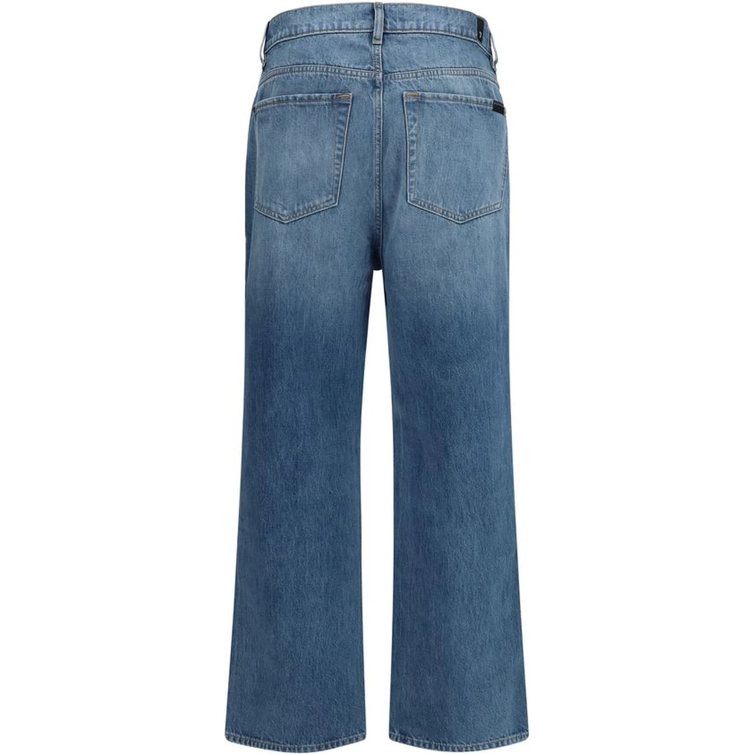 Blue Cotton Relaxed Fit Jeans