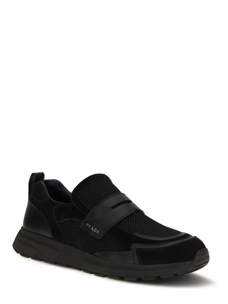 Black Calf Leather Bos Taurus Athletic Sneakers alternative