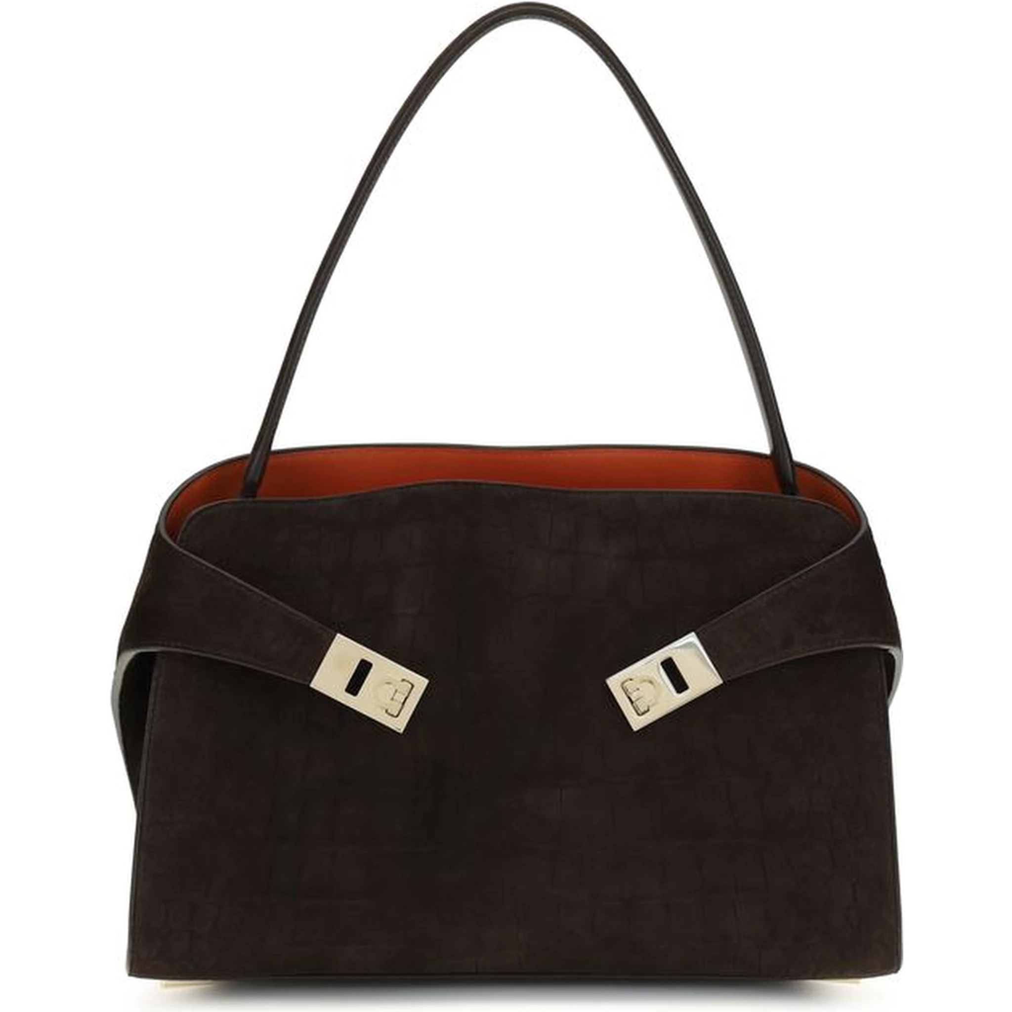 Brown Calf Leather Bos Taurus Shoulder Bag