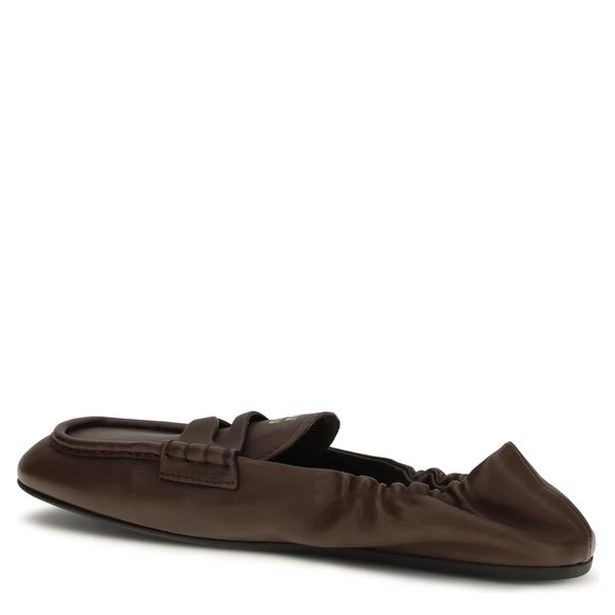 Brown Lamb Ovis Aries Aries Slip-On Loafers