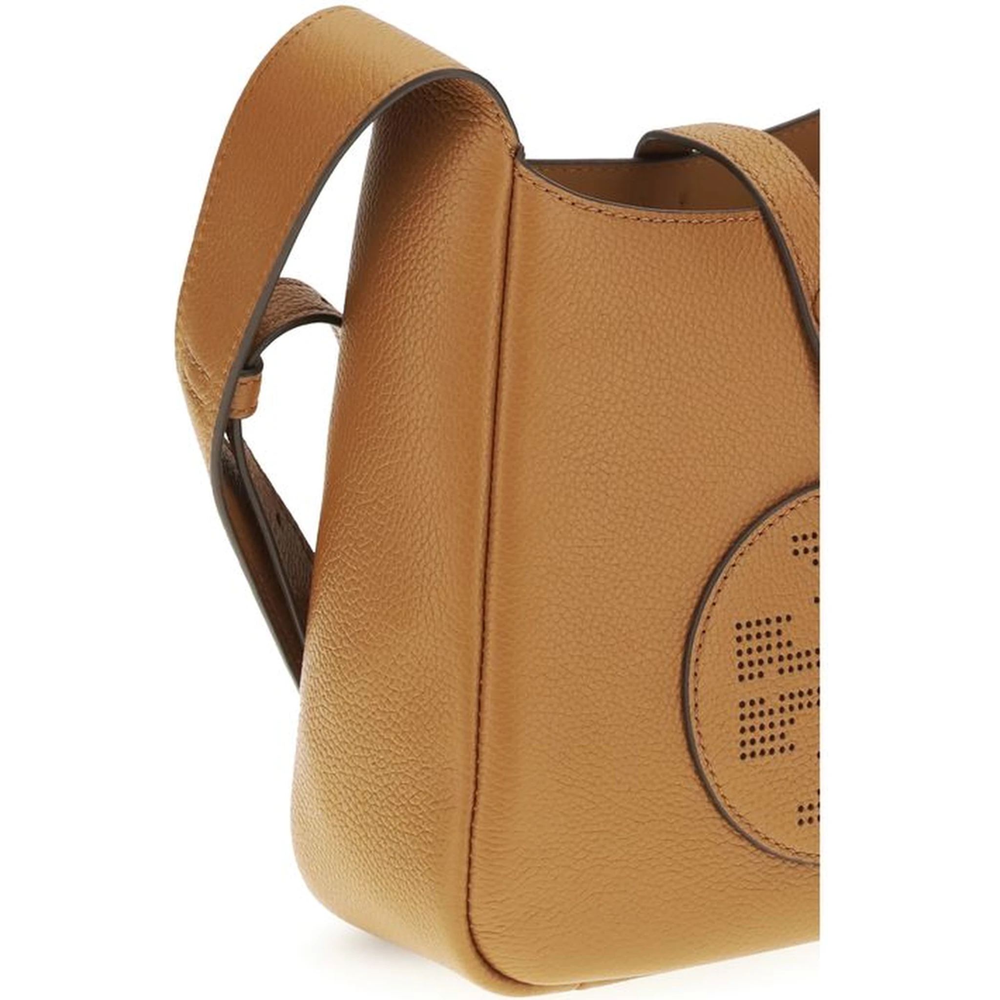 Brown Calf Leather Bos Taurus Shoulder Bag