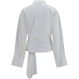 White Cotton Dress Shirt
