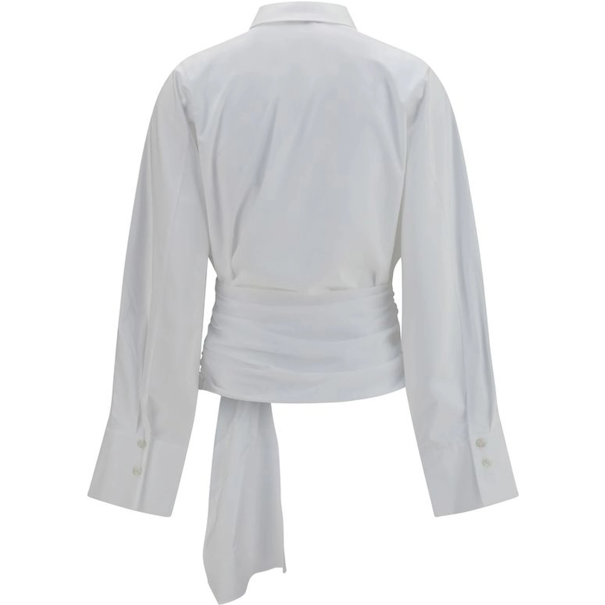 White Cotton Dress Shirt