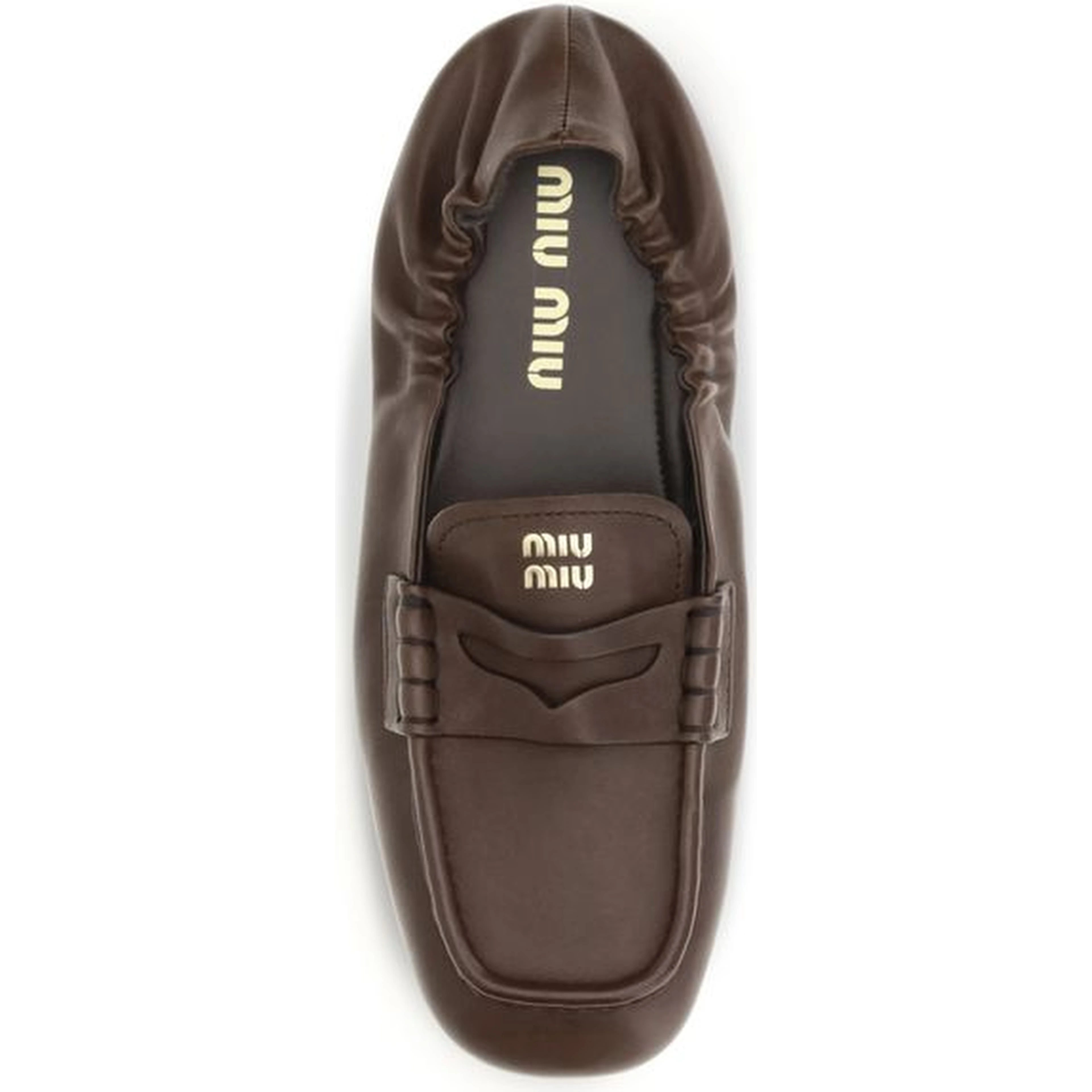Brown Lamb Ovis Aries Aries Slip-On Loafers