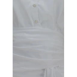 White Cotton Dress Shirt