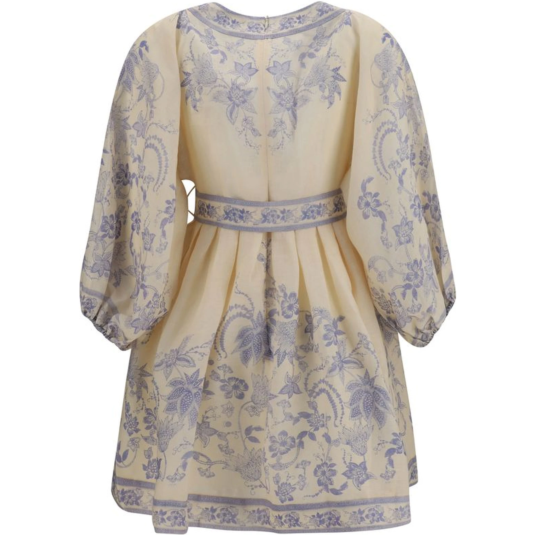 Multicolor Linen Casual Dress