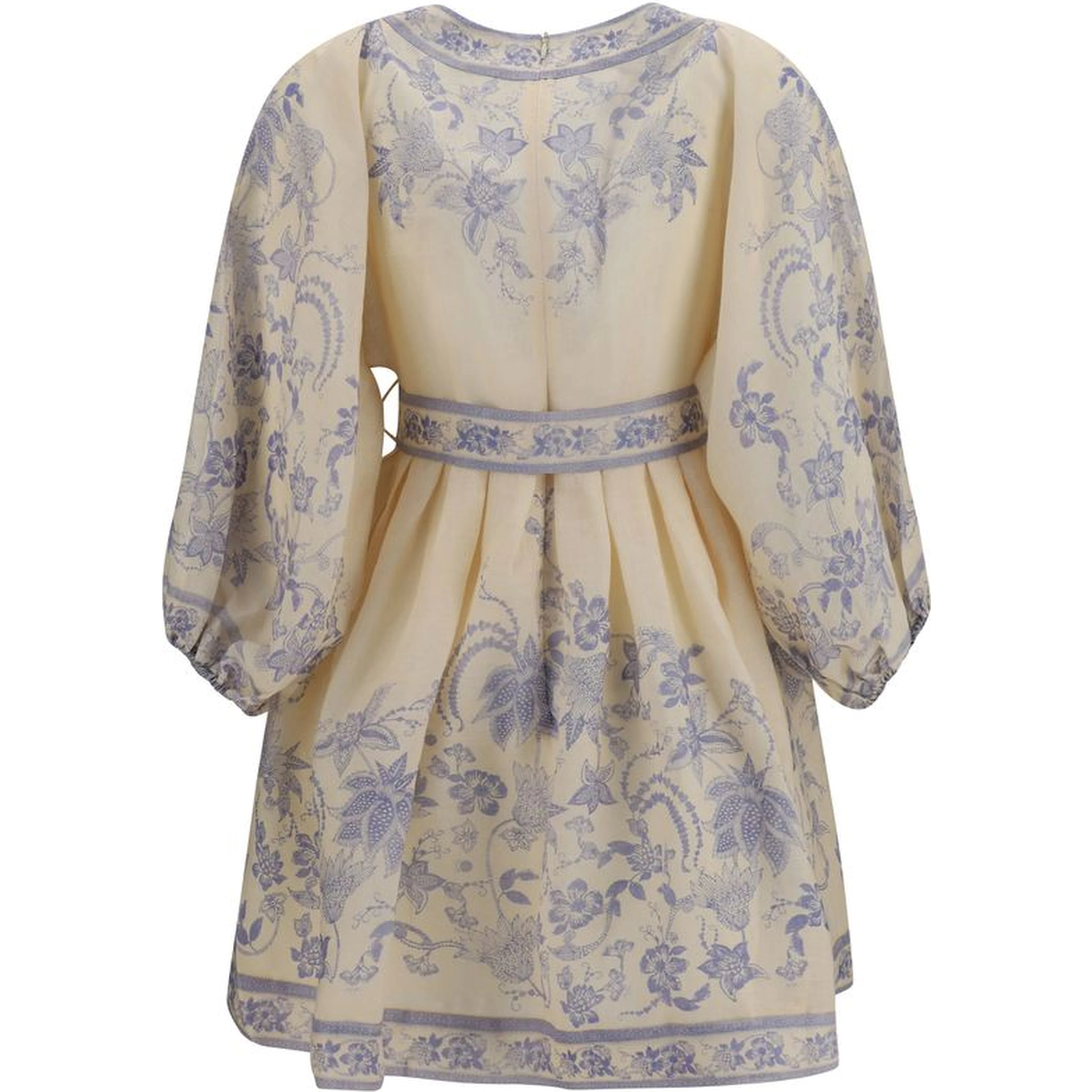 Multicolor Linen Casual Dress