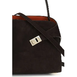 Brown Calf Leather Bos Taurus Shoulder Bag