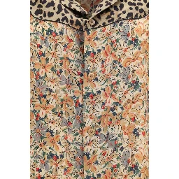 Multicolor Silk Pattern Shirt