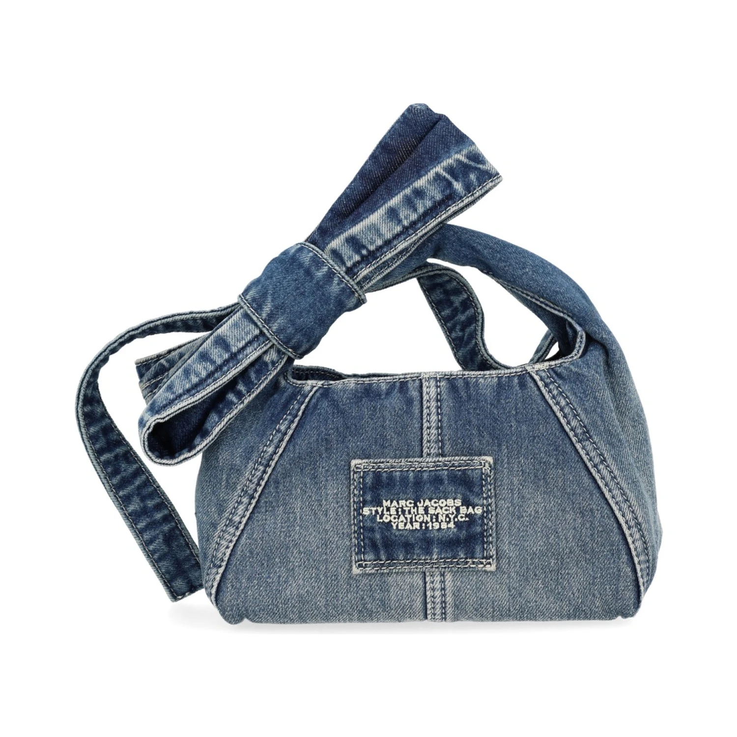 BORSA "THE MINI SACK" IN DENIM