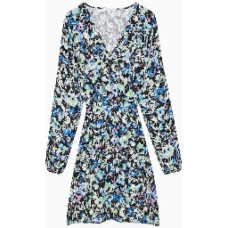 Multicolor Viscose Casual Dress