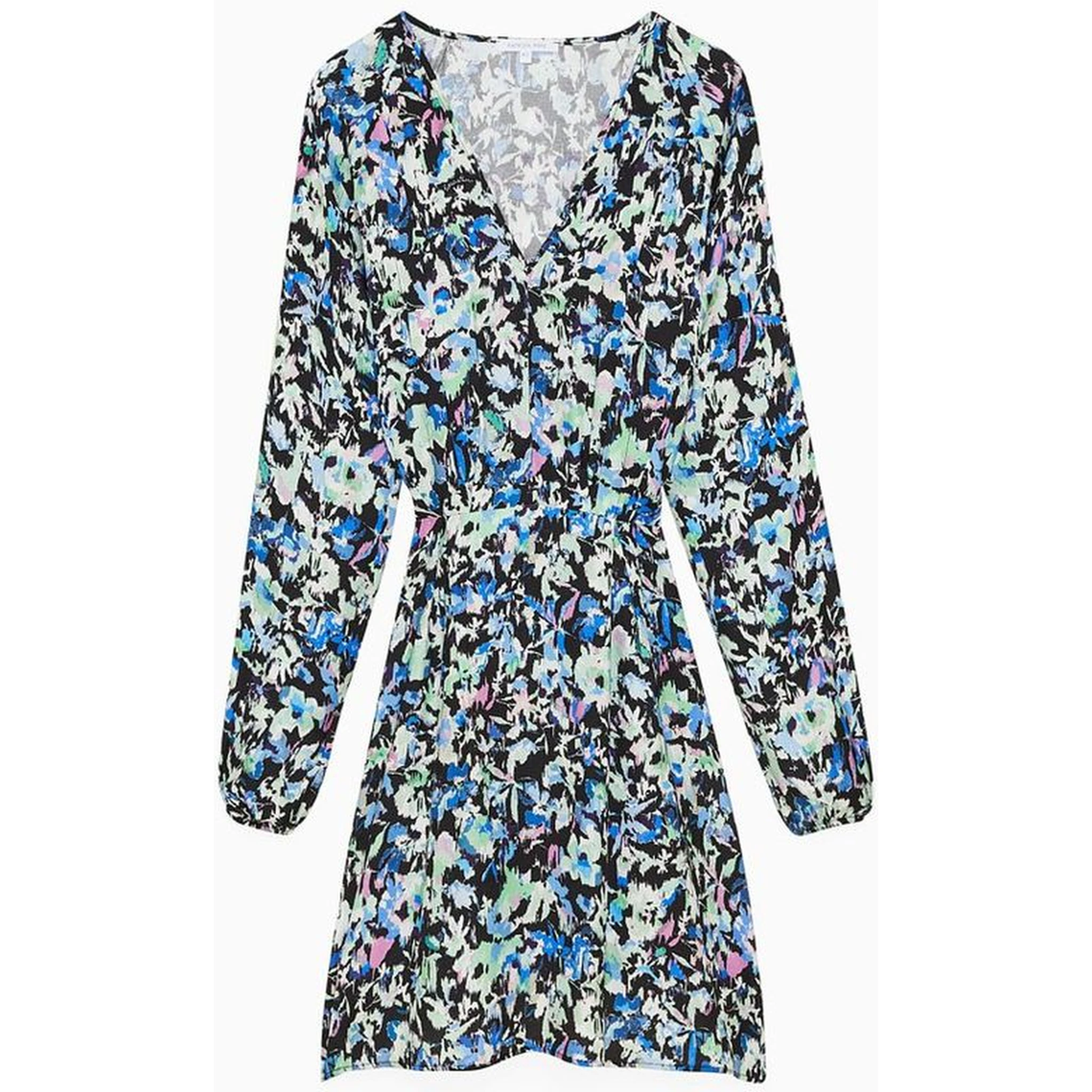 Multicolor Viscose Casual Dress