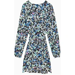 Multicolor Viscose Casual Dress