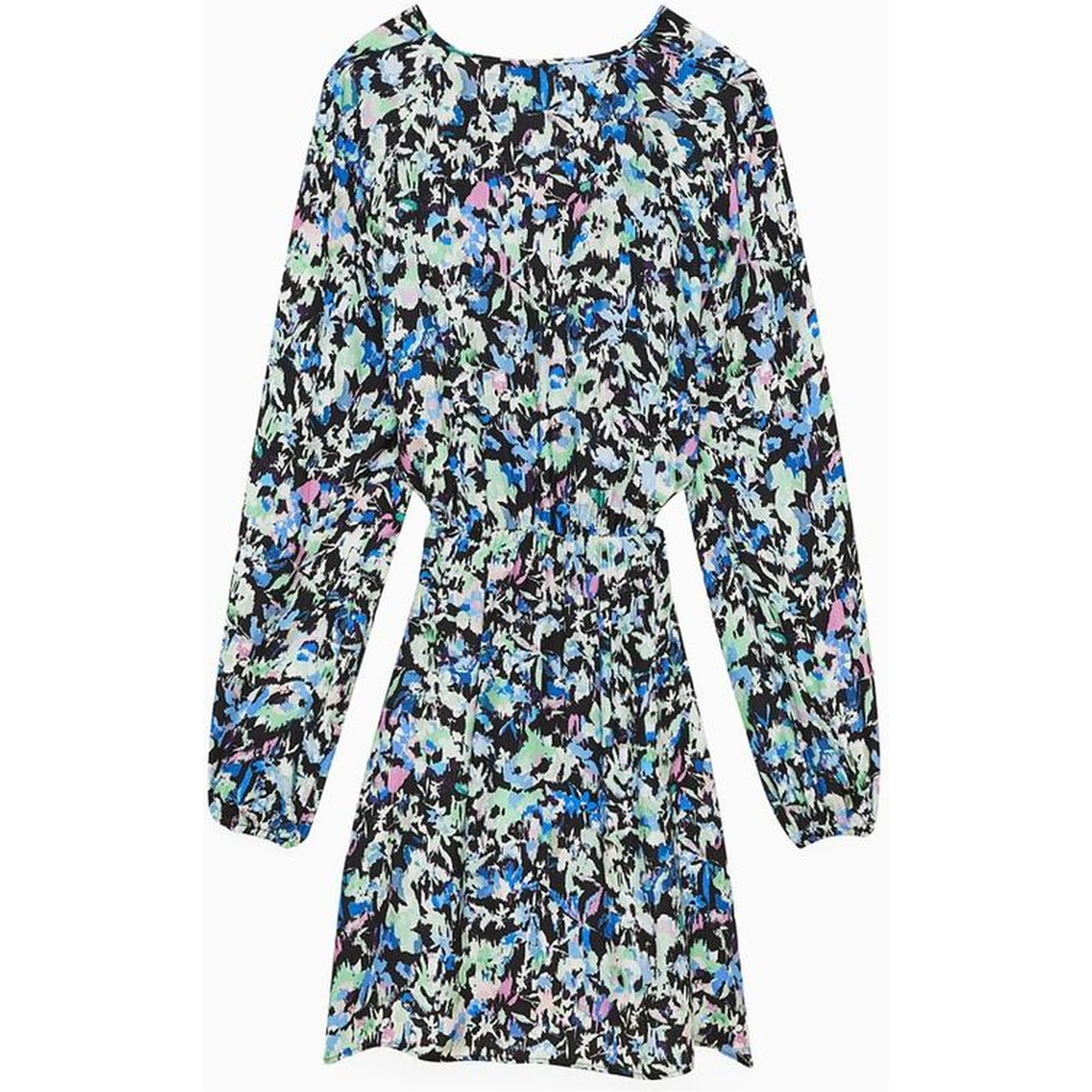 Multicolor Viscose Casual Dress