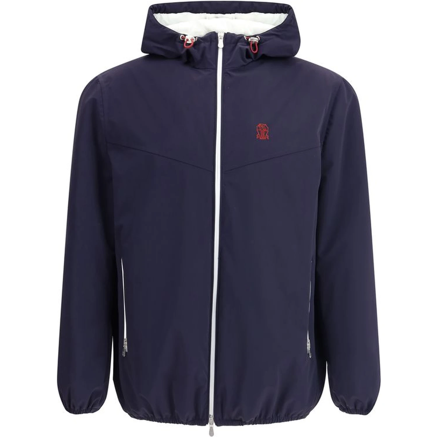 Blue Polyamide Shell Jacket