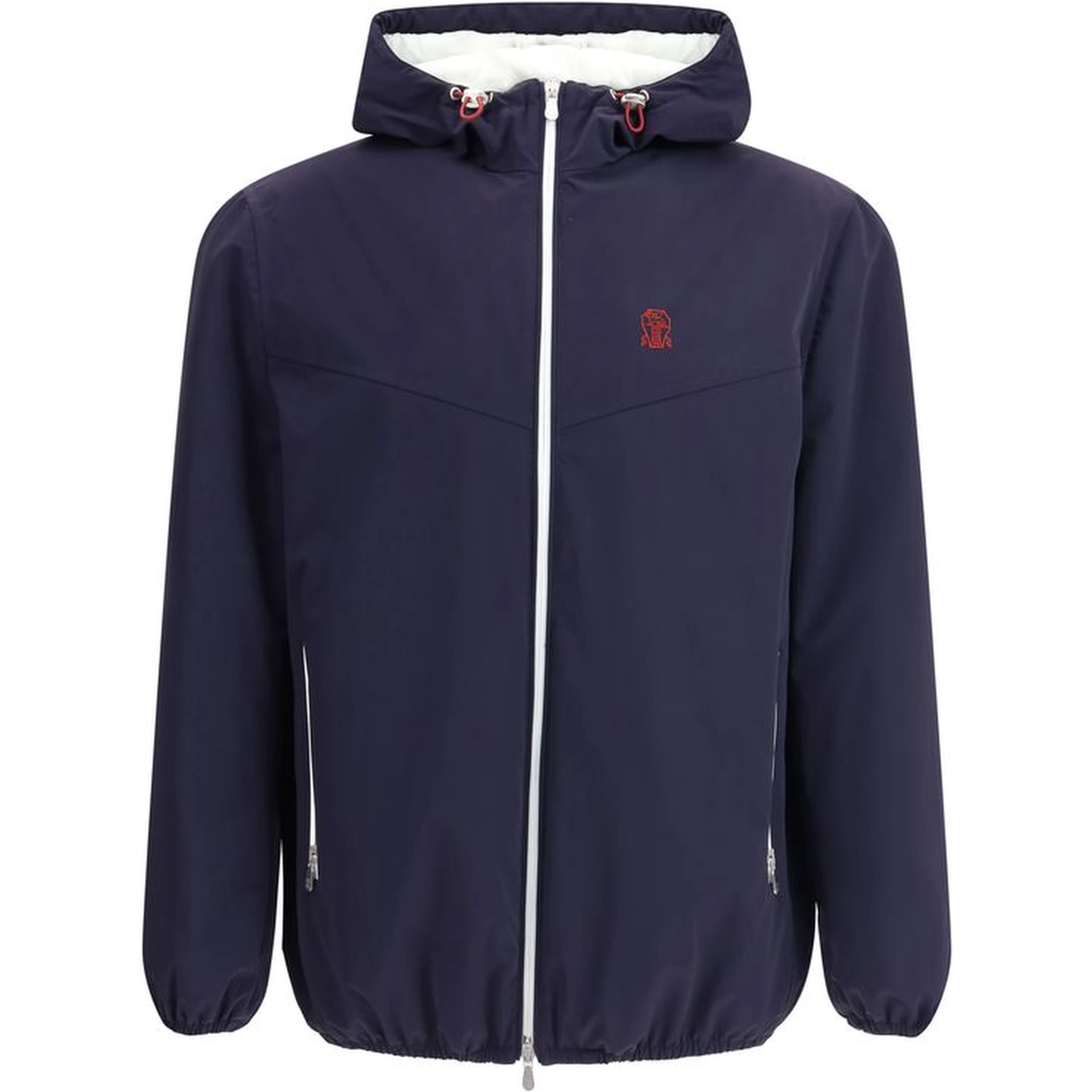 Blue Polyamide Shell Jacket