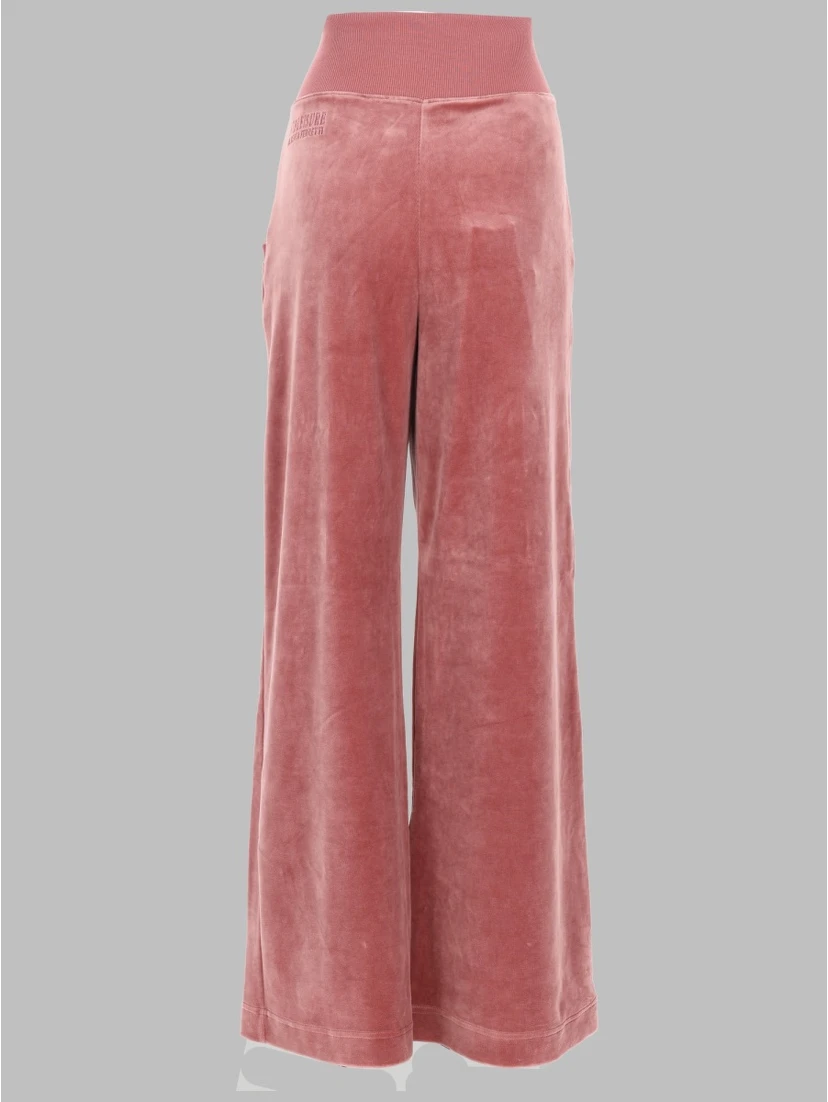 athleisure chenille trousers