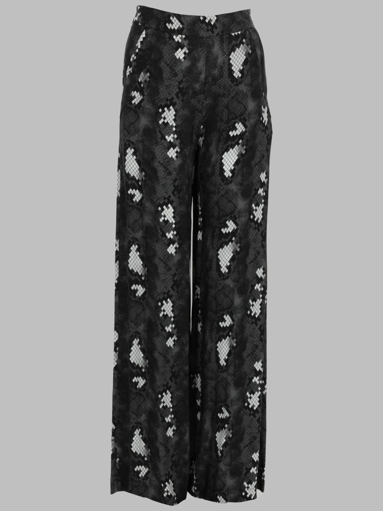 PANTALONE IN VISCOSA CON STAMPA