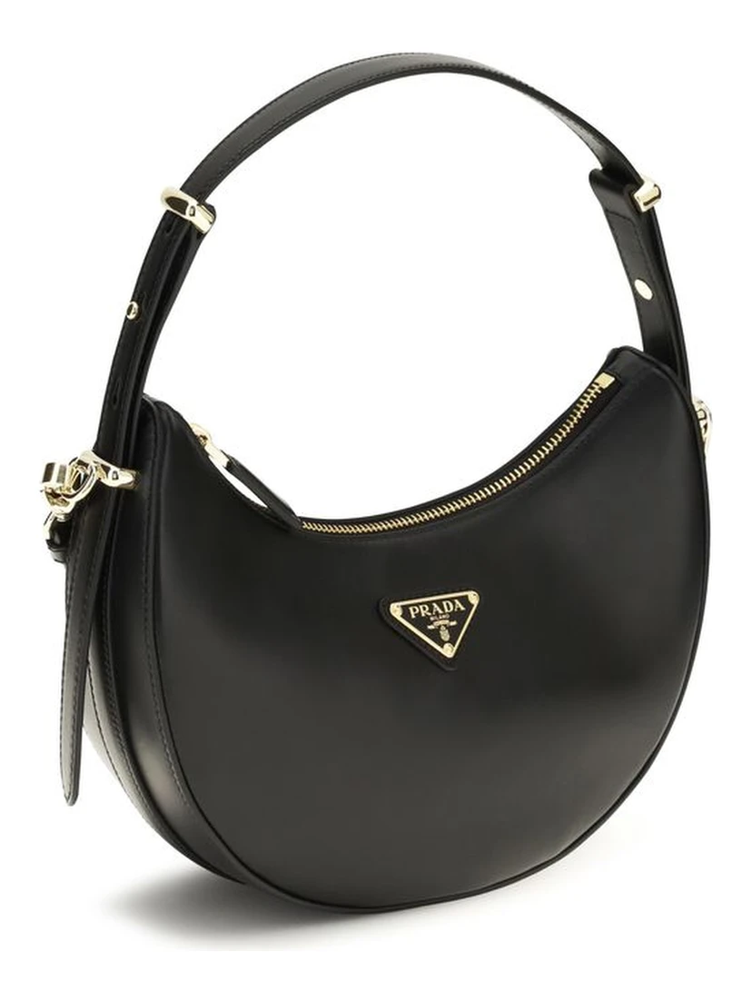Black Calf Leather Bos Taurus Backet Bag