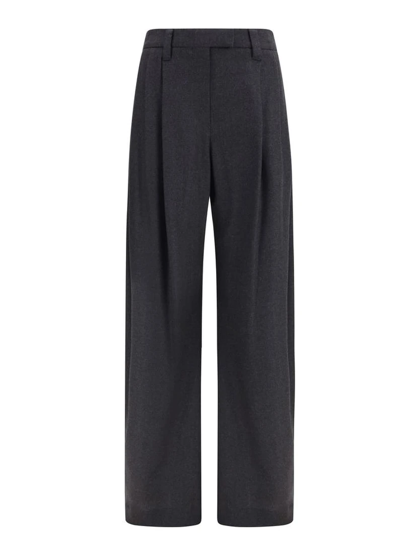 Gray Wool Oves Aries Dress Pants