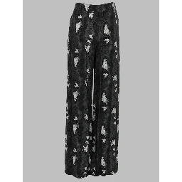 PANTALONE IN VISCOSA CON STAMPA