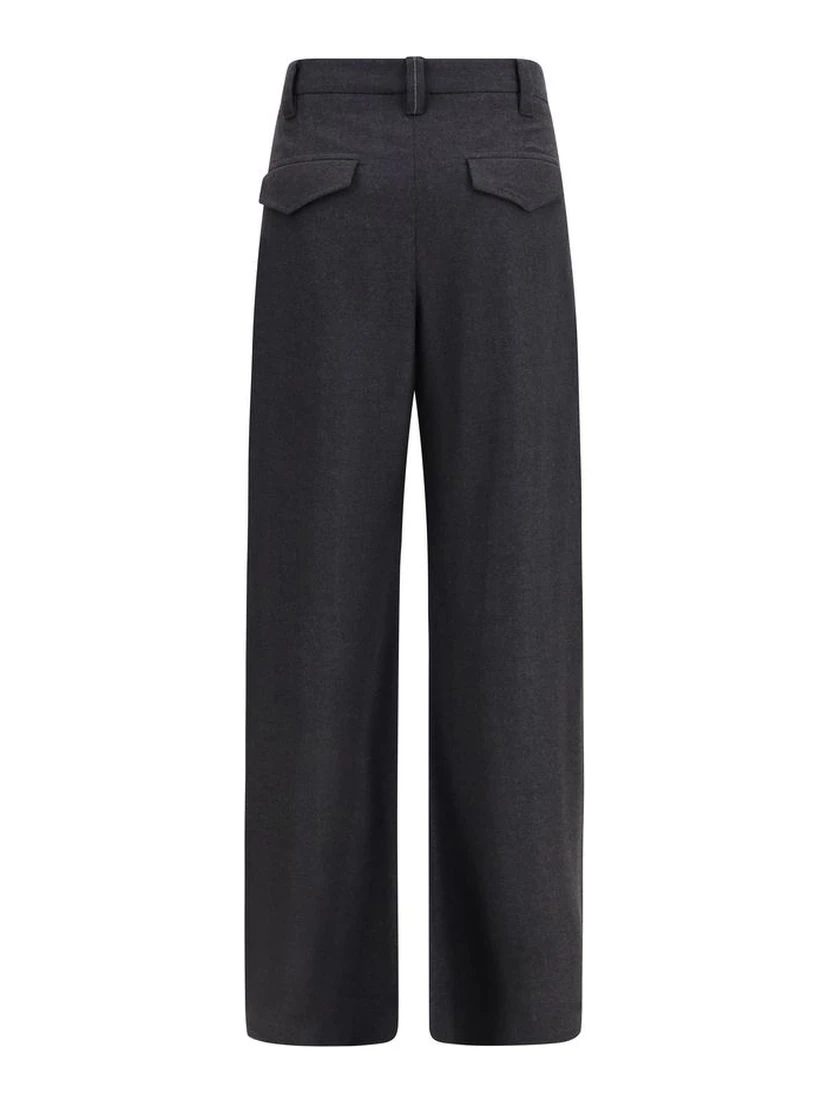 Gray Wool Oves Aries Dress Pants