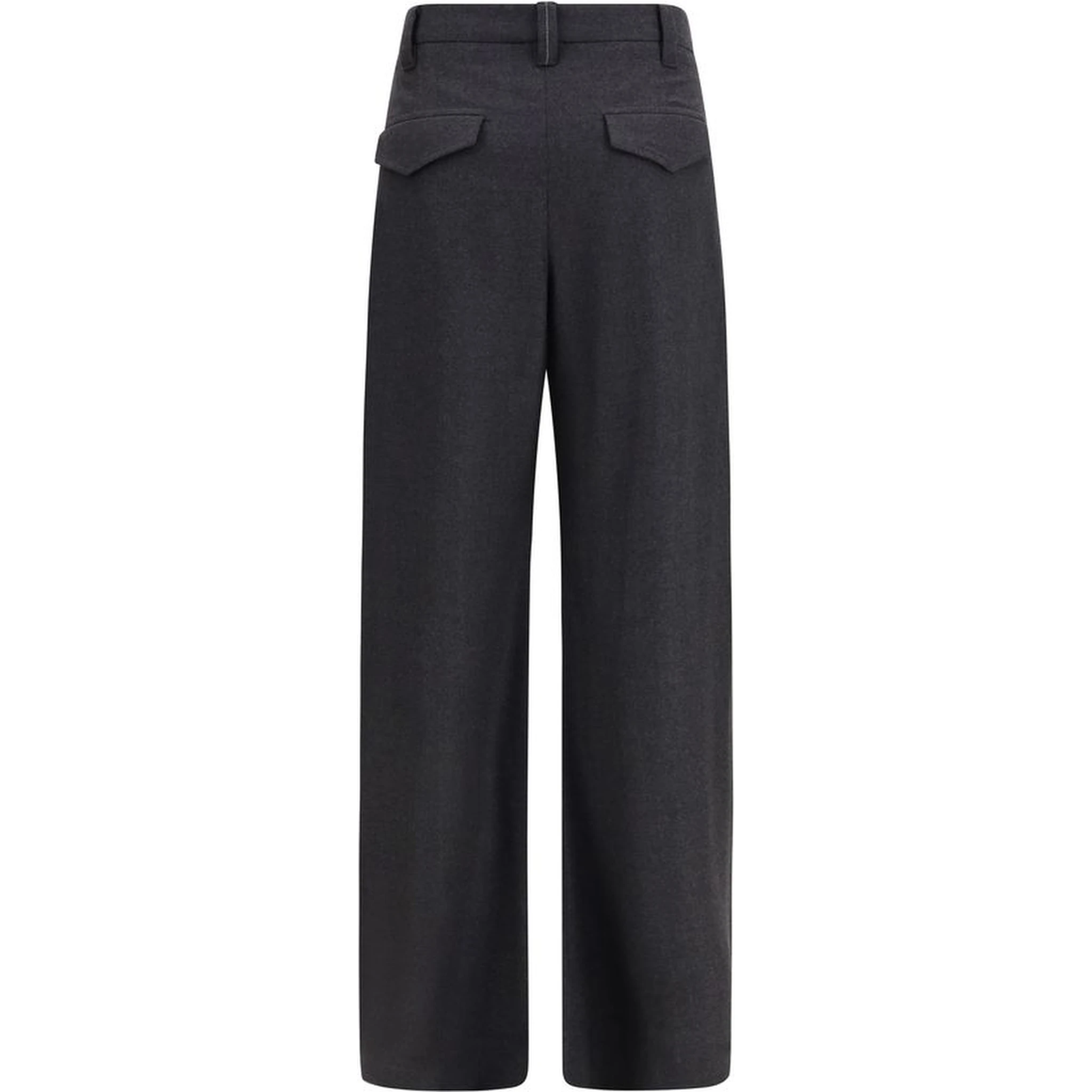 Gray Wool Oves Aries Dress Pants