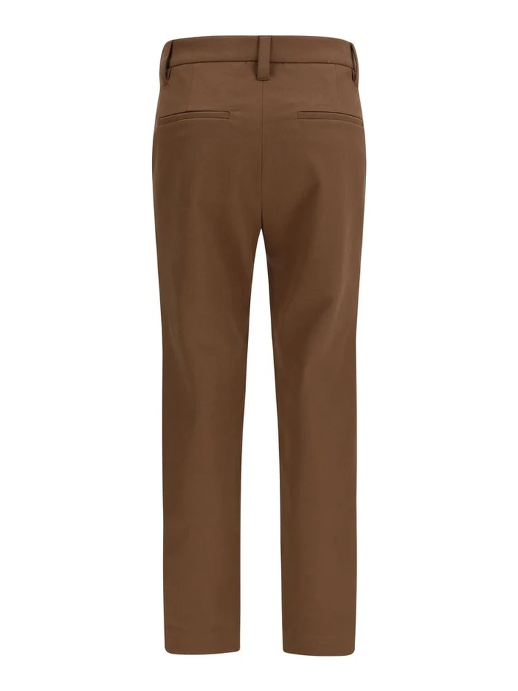 Brown Elastane Casual Pants alternative