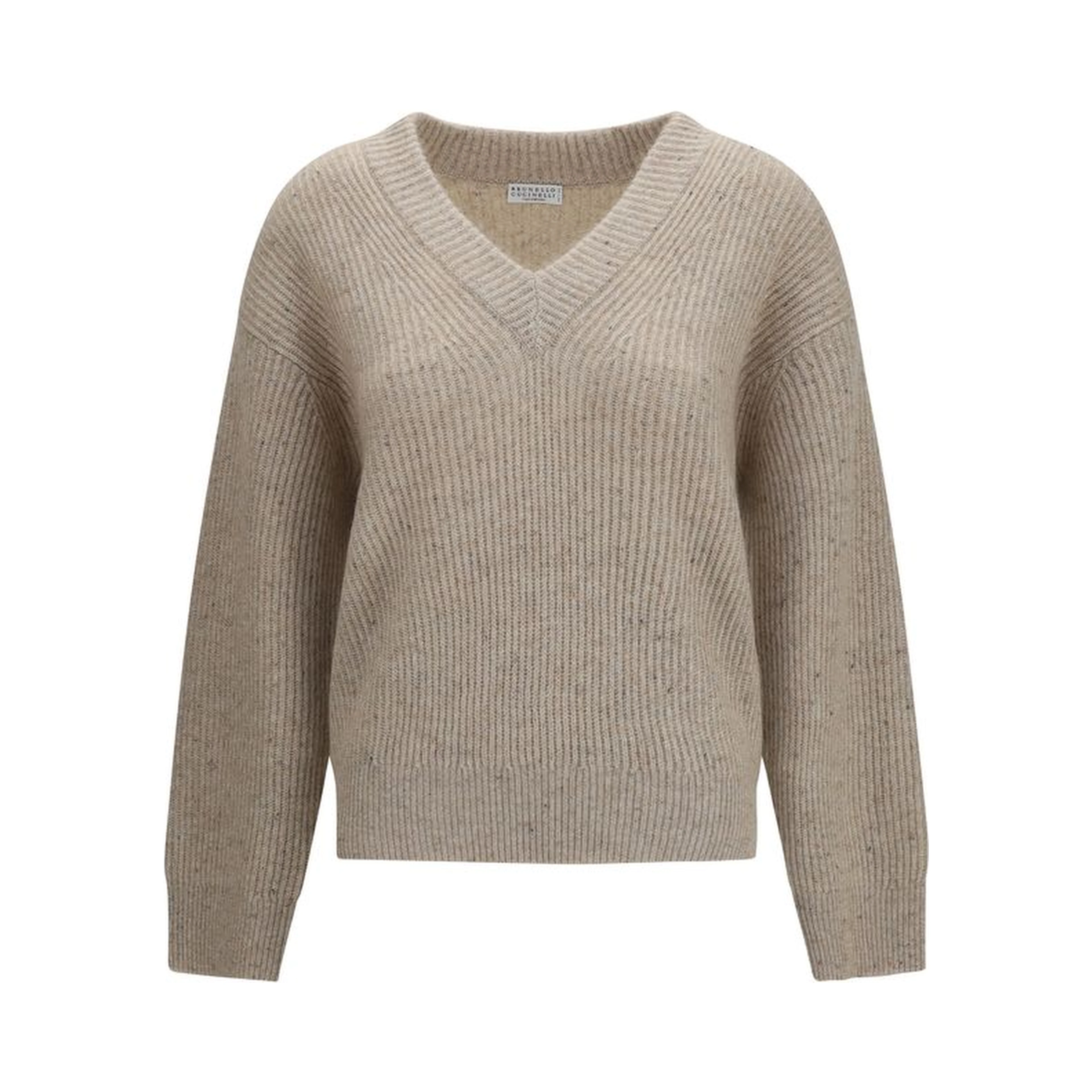 Beige Cashmere Sweatshirt