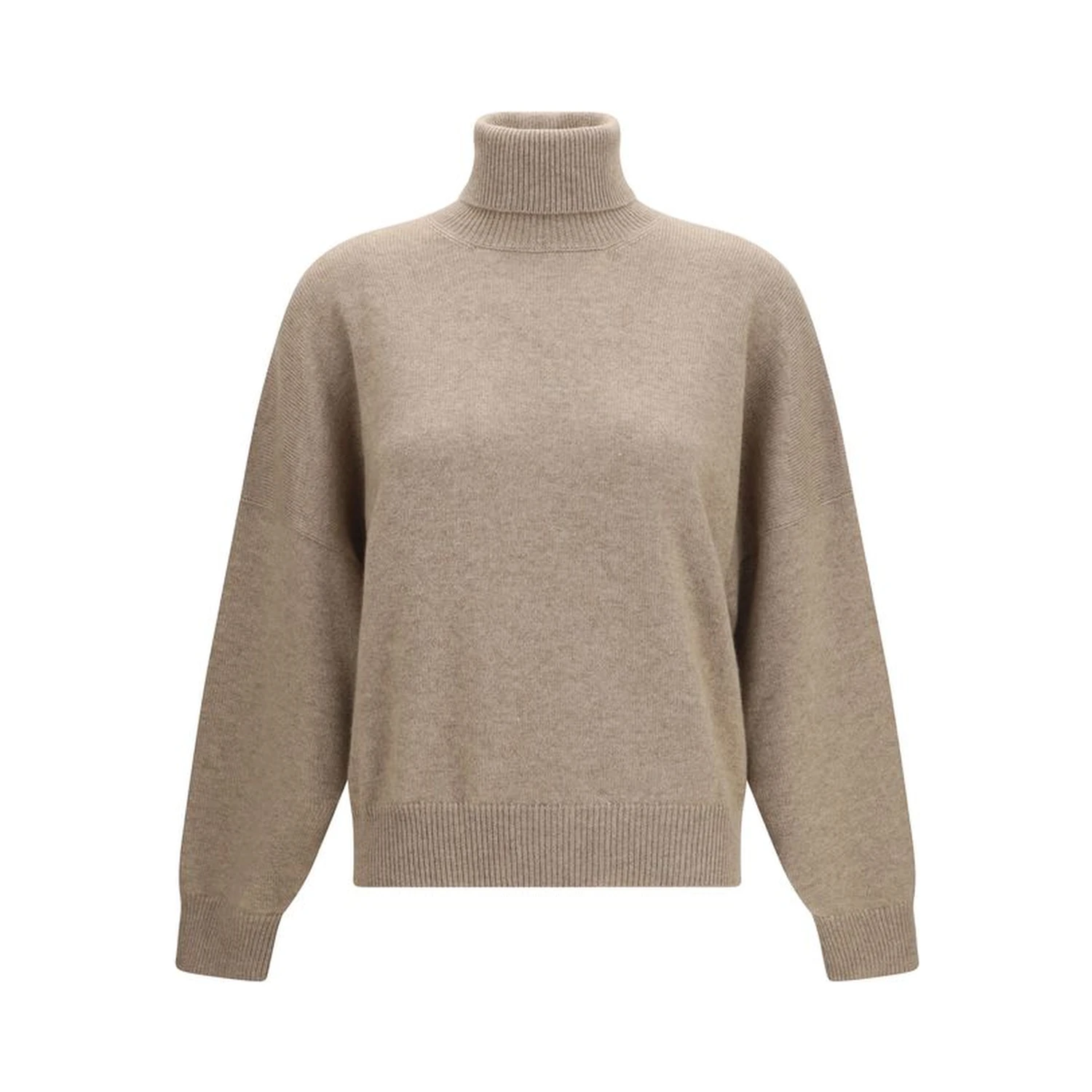 Brown Cashmere Turtleneck
