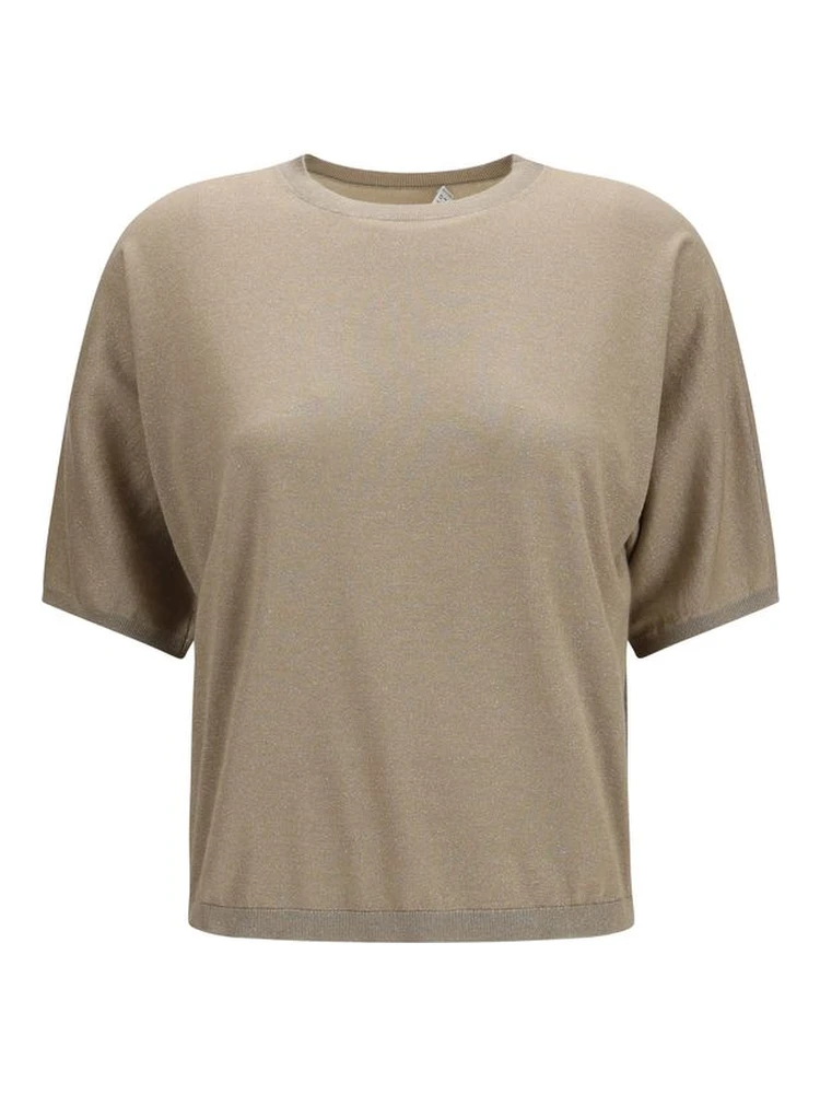 Beige Cashmere T-Shirt
