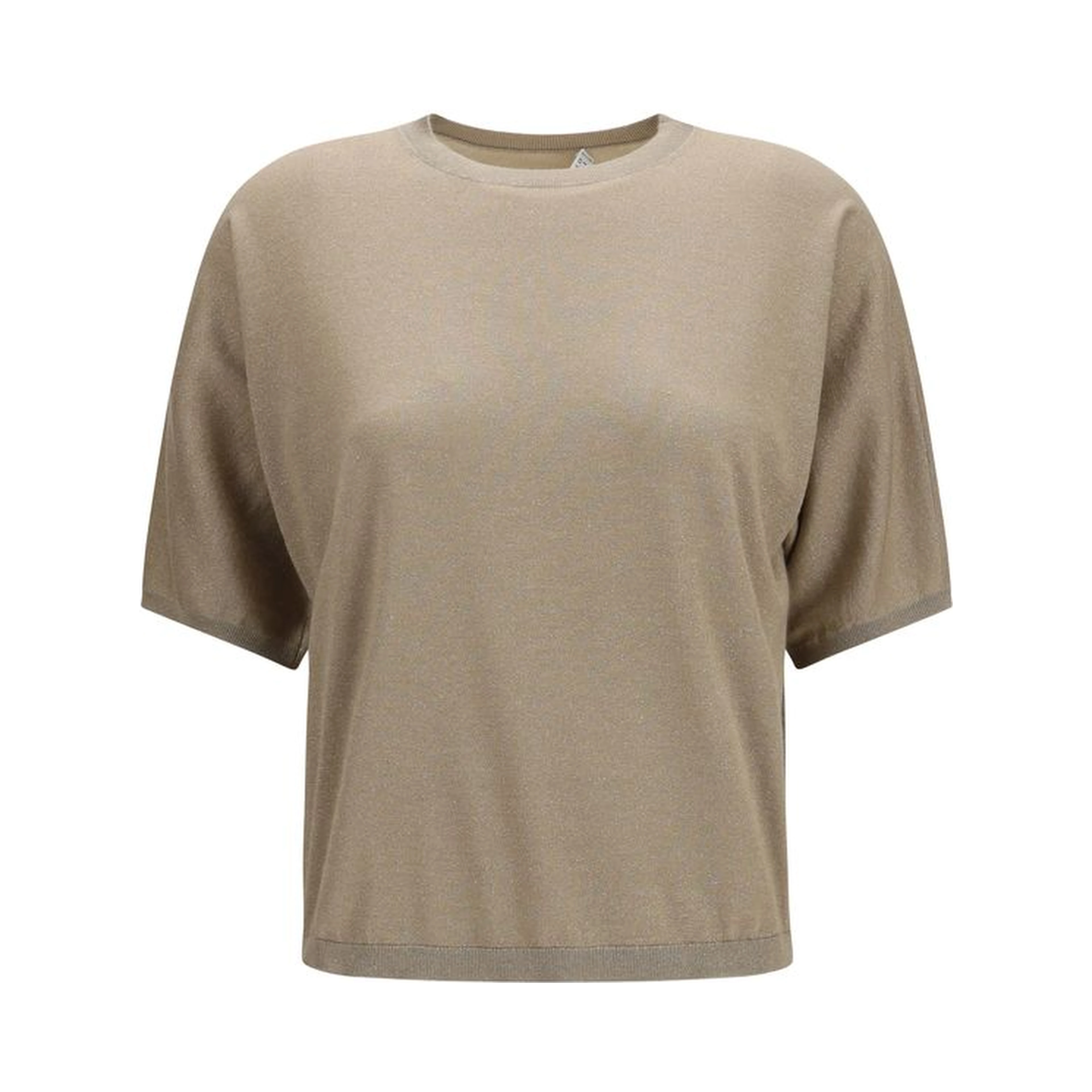 Beige Cashmere T-Shirt