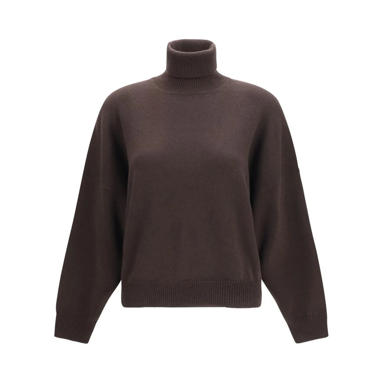 Brown Cashmere Turtleneck
