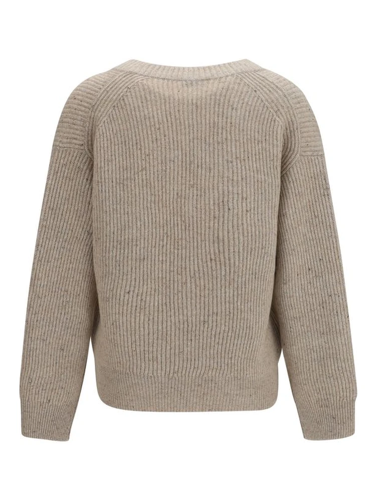 Beige Cashmere Sweatshirt alternative
