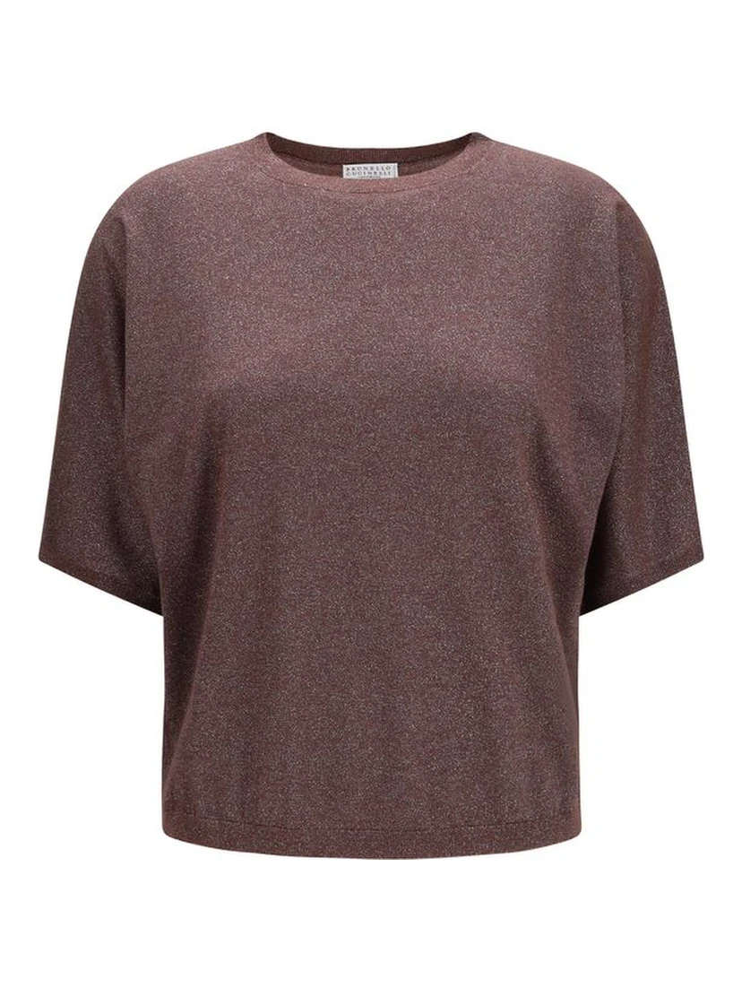 Purple Cashmere Sweatshirt