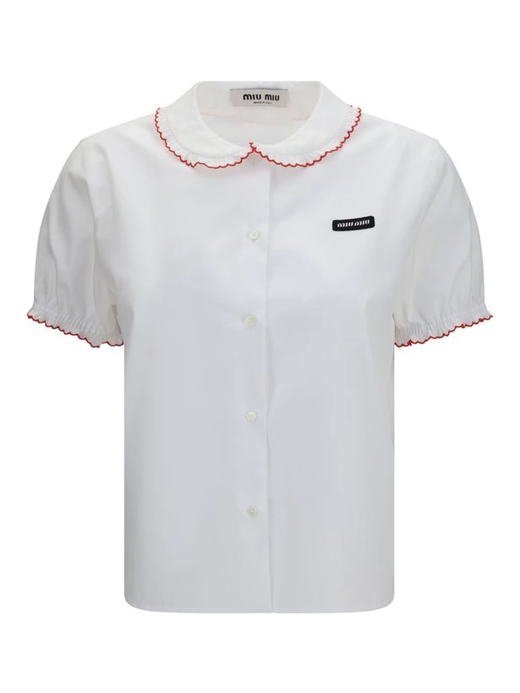 White Cotton Blouse