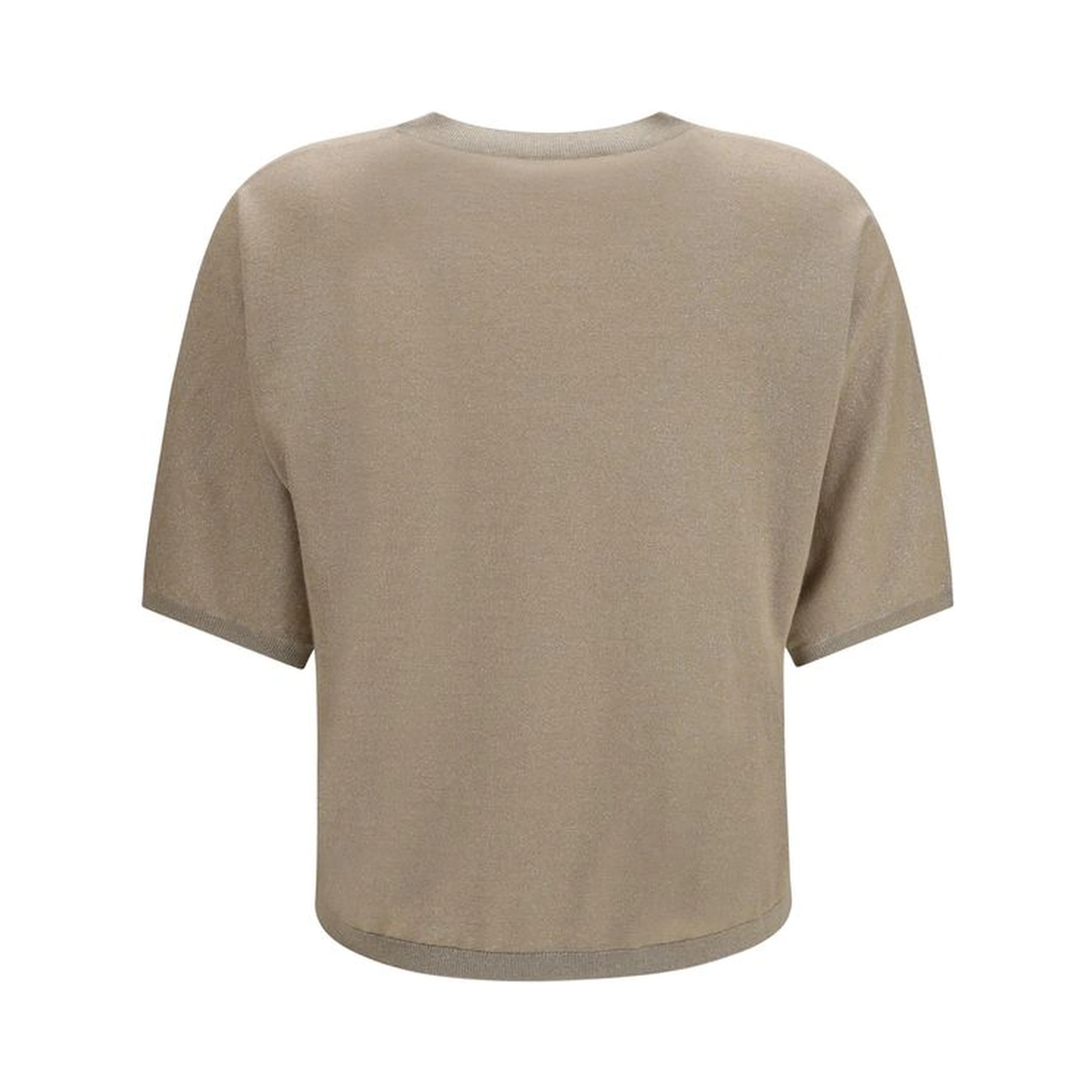 Beige Cashmere T-Shirt