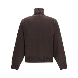Brown Cashmere Turtleneck