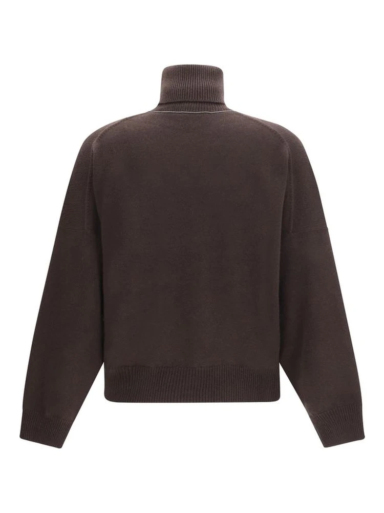 Brown Cashmere Turtleneck alternative