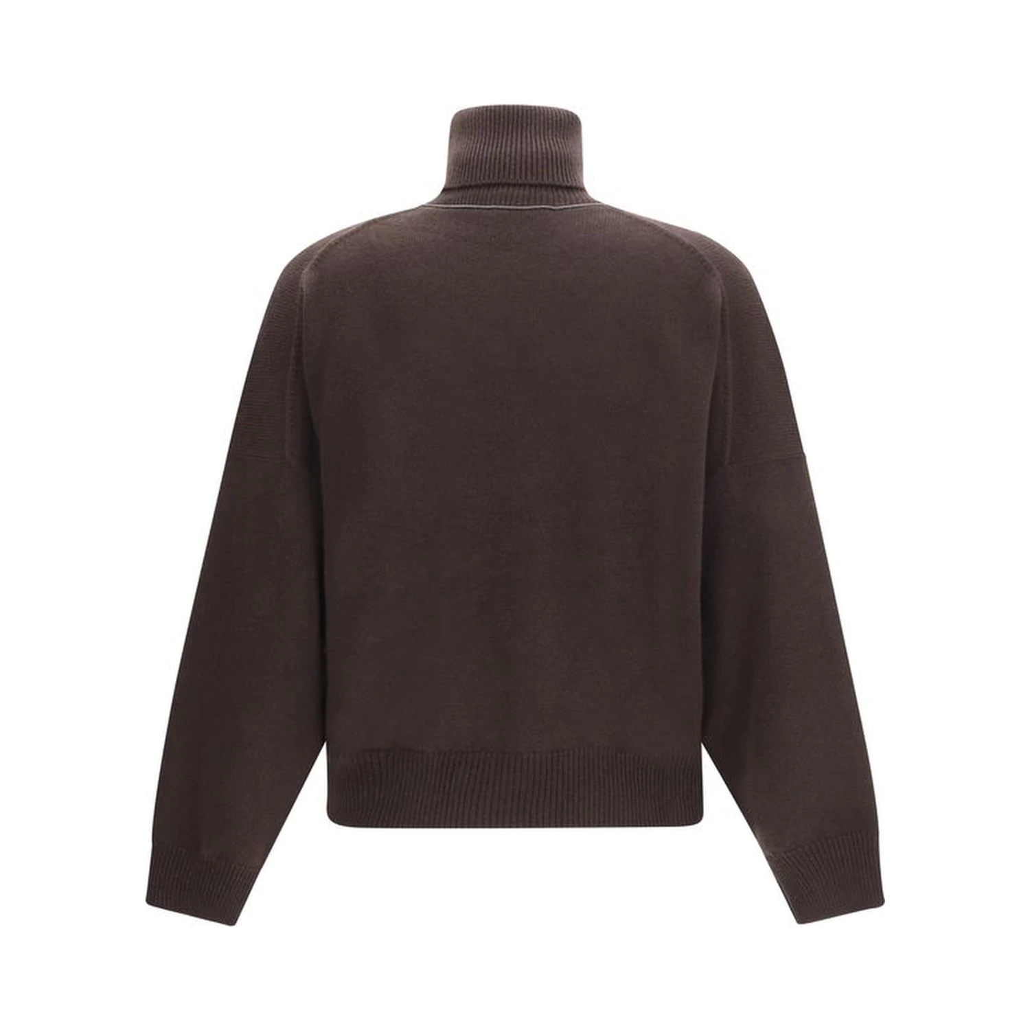 Brown Cashmere Turtleneck