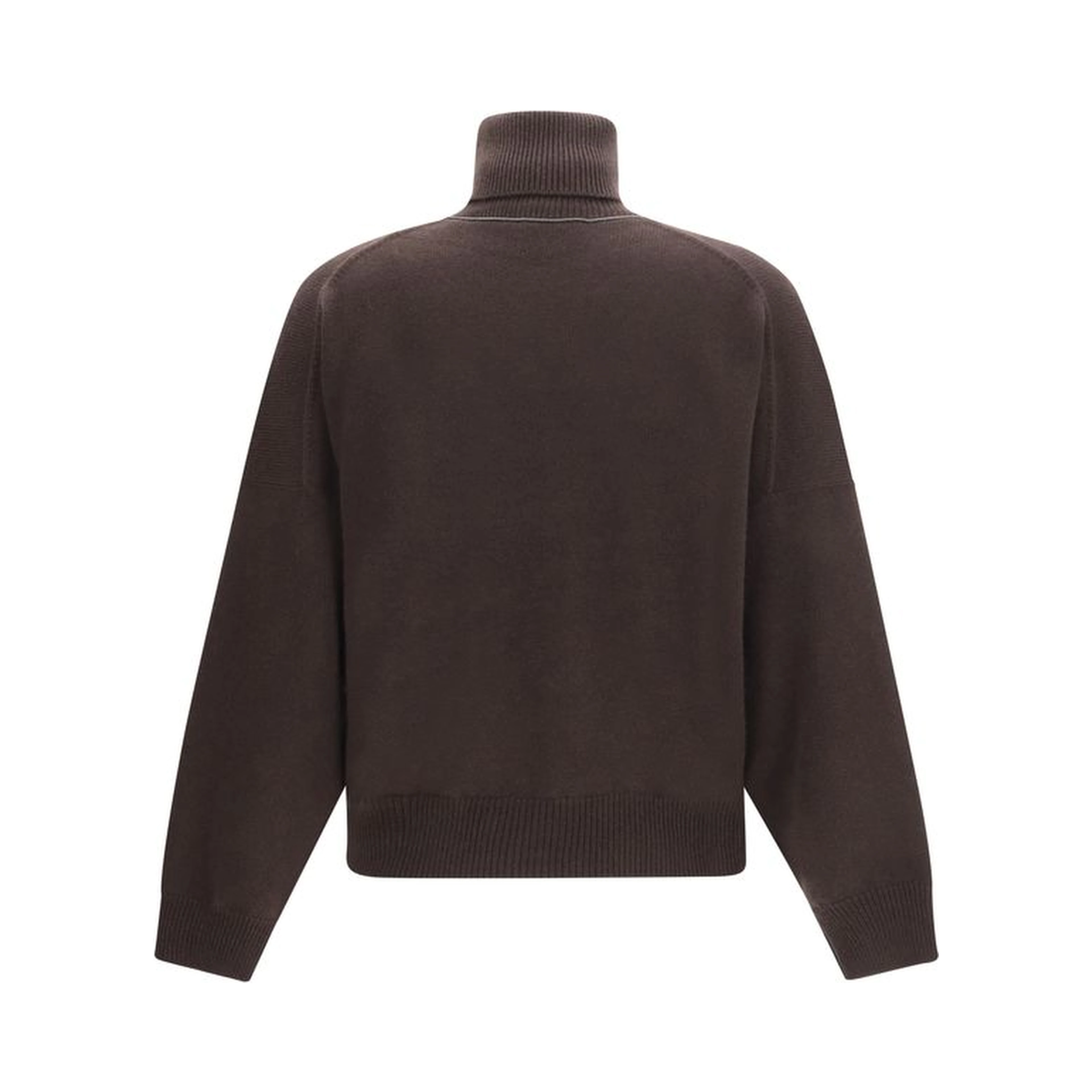 Brown Cashmere Turtleneck