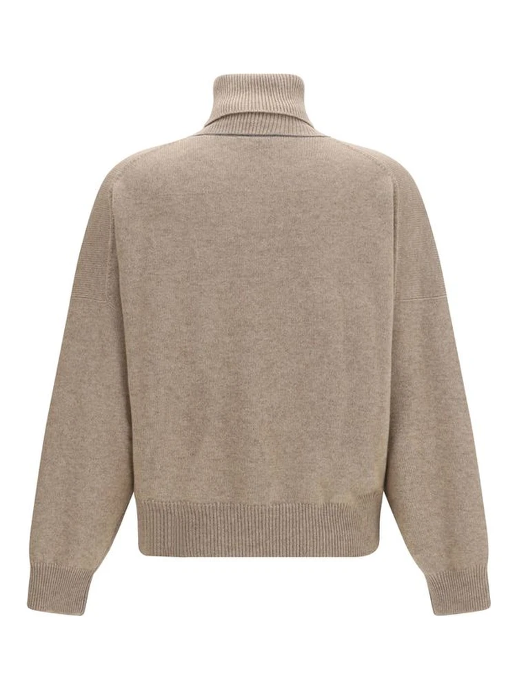 Brown Cashmere Turtleneck alternative