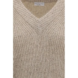 Beige Cashmere Sweatshirt