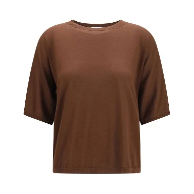 Brown Cashmere Sweatshirt