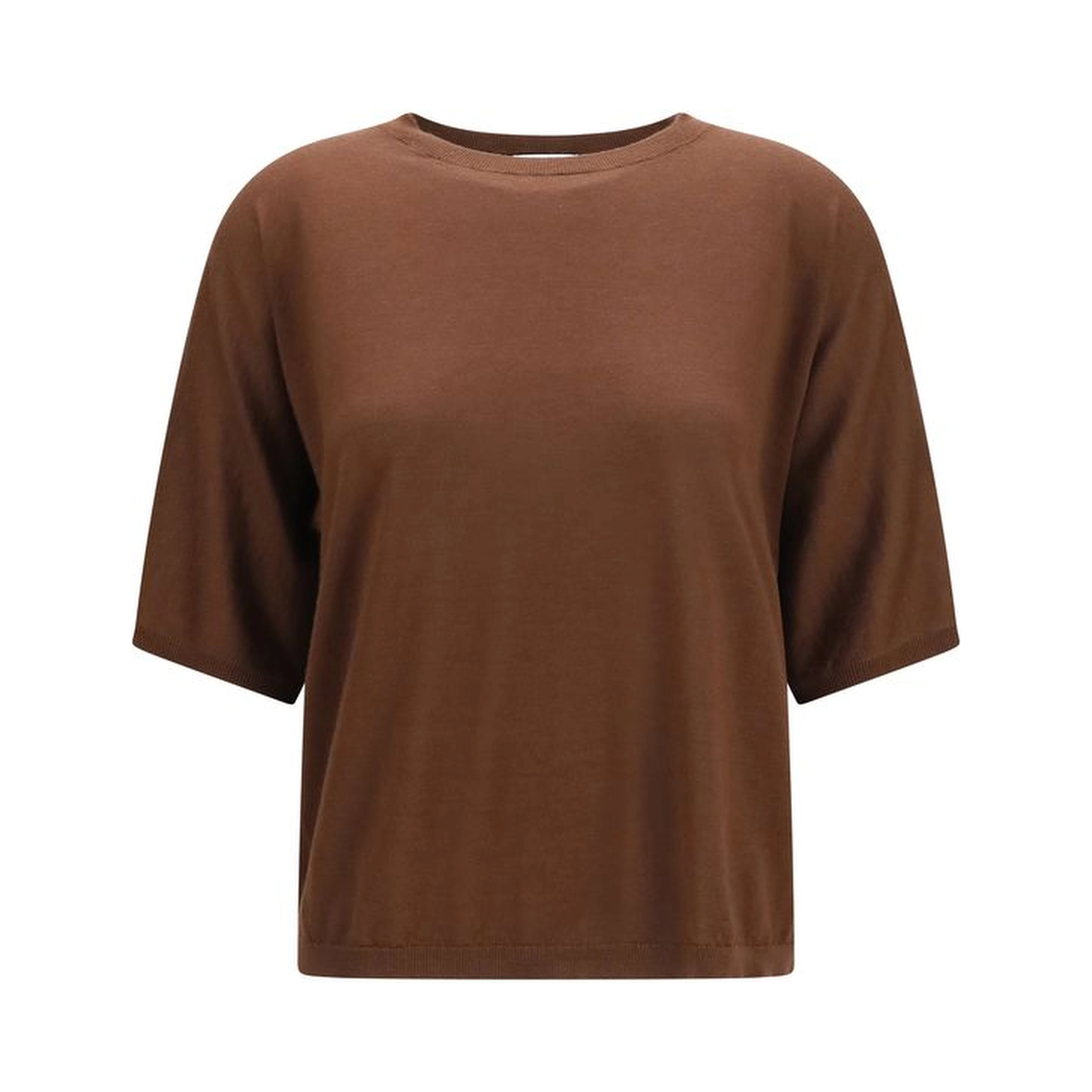 Brown Cashmere Sweatshirt