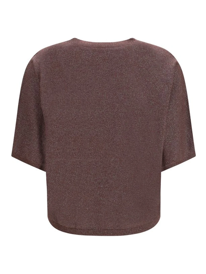 Purple Cashmere Sweatshirt