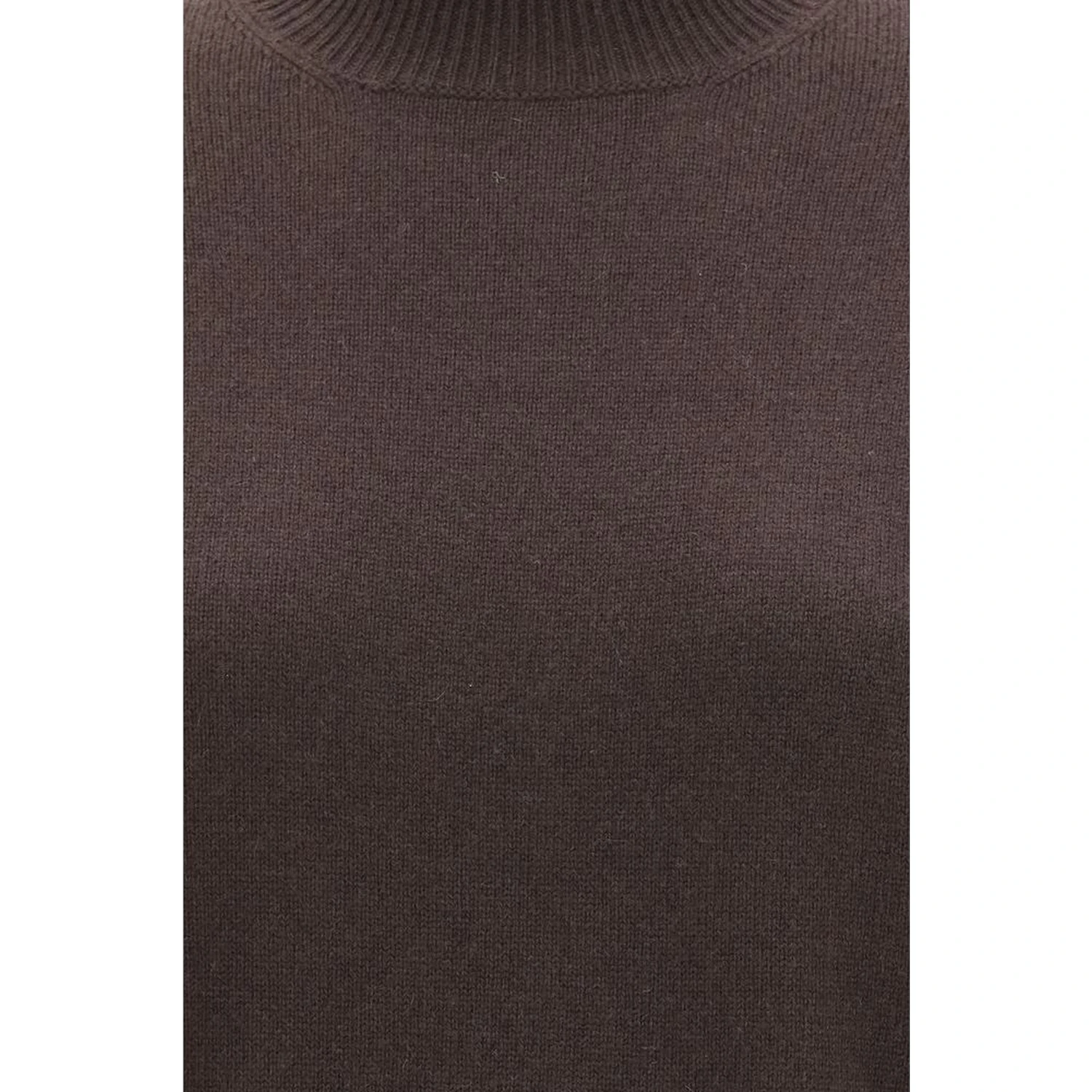 Brown Cashmere Turtleneck